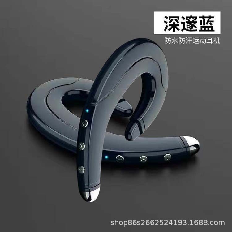 F88骨传导蓝牙耳机无线不入耳式tws跑步商务开车挂耳式私模亚马逊